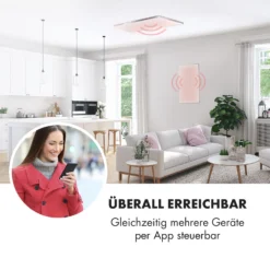 Wonderwall Smart Infrarotheizung 50x90cm App 450W Wochentimer IP24 2 Wonderwall Smart Infrarotheizung 50x90cm App 450W Wochentimer IP24 -Klarstein Verkaufs 10032783 de 0003 logo