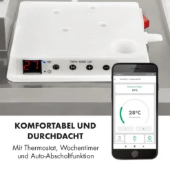 Wonderwall Smart Infrarotheizung 50x90cm App 450W Wochentimer IP24 7 Wonderwall Smart Infrarotheizung 50x90cm App 450W Wochentimer IP24 -Klarstein Verkaufs 10032783 de 0008 logo
