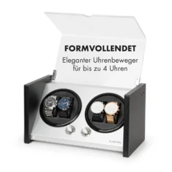 Tokyo 4 Uhrenbeweger, 4 Uhren, 3 Geschwindigkeiten, 4 Modi, Schwarz 2 Tokyo 4 Uhrenbeweger, 4 Uhren, 3 Geschwindigkeiten, 4 Modi, Schwarz -Klarstein Verkaufs 10032800 de 0003 logo