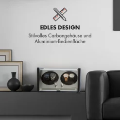 Tokyo 4 Uhrenbeweger, 4 Uhren, 3 Geschwindigkeiten, 4 Modi, Schwarz 4 Tokyo 4 Uhrenbeweger, 4 Uhren, 3 Geschwindigkeiten, 4 Modi, Schwarz -Klarstein Verkaufs 10032800 de 0005 logo