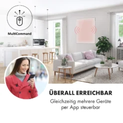 Wonderwall Smart Infrarotheizung 100x120cm App 1200W Wochentimer IP24 2 Wonderwall Smart Infrarotheizung 100x120cm App 1200W Wochentimer IP24 -Klarstein Verkaufs 10032804 de 0003 logo