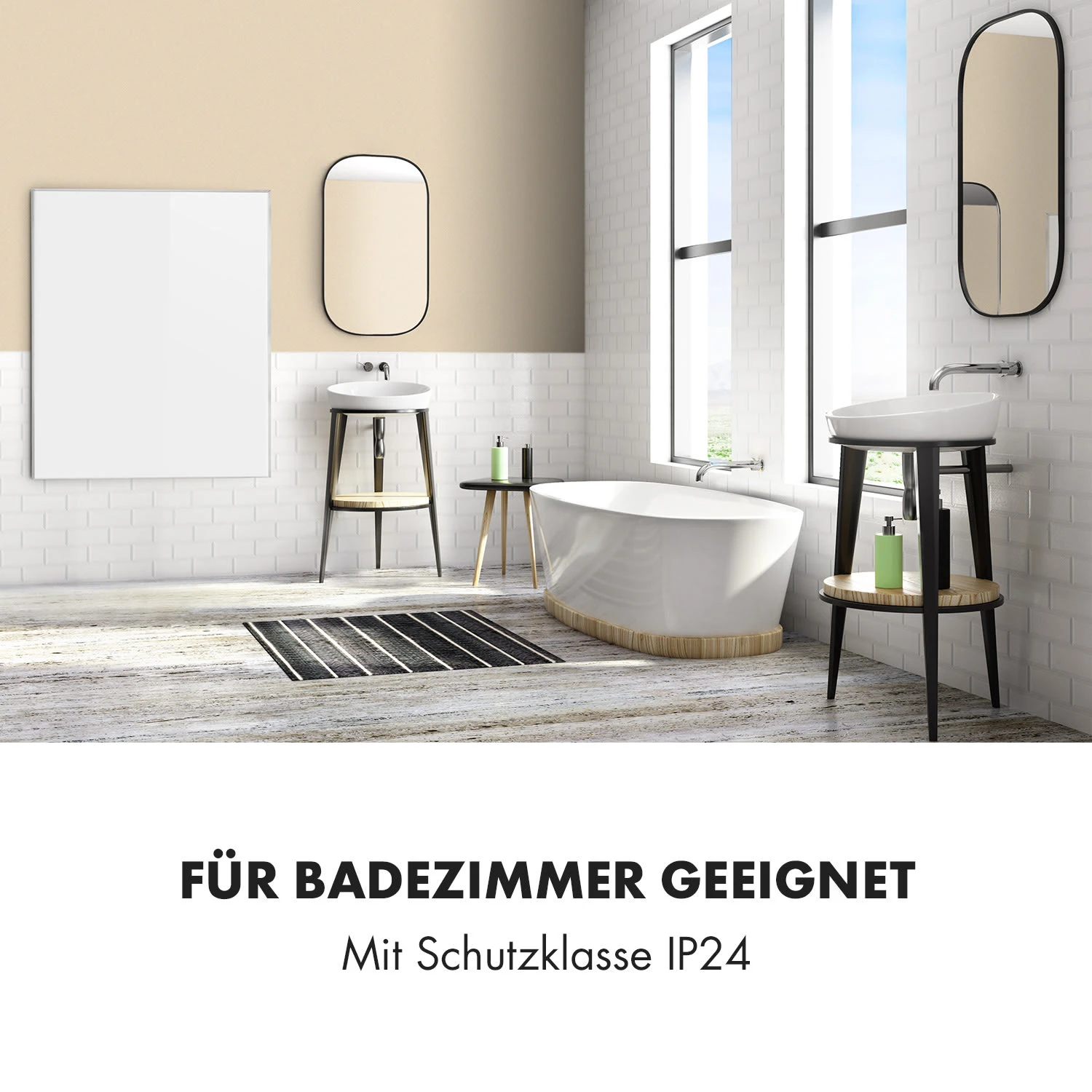 Wonderwall Smart Infrarotheizung 100x120cm App 1200W Wochentimer IP24 Wonderwall Smart Infrarotheizung 100x120cm App 1200W Wochentimer IP24 -Klarstein Verkaufs 10032804 de 0006 logo