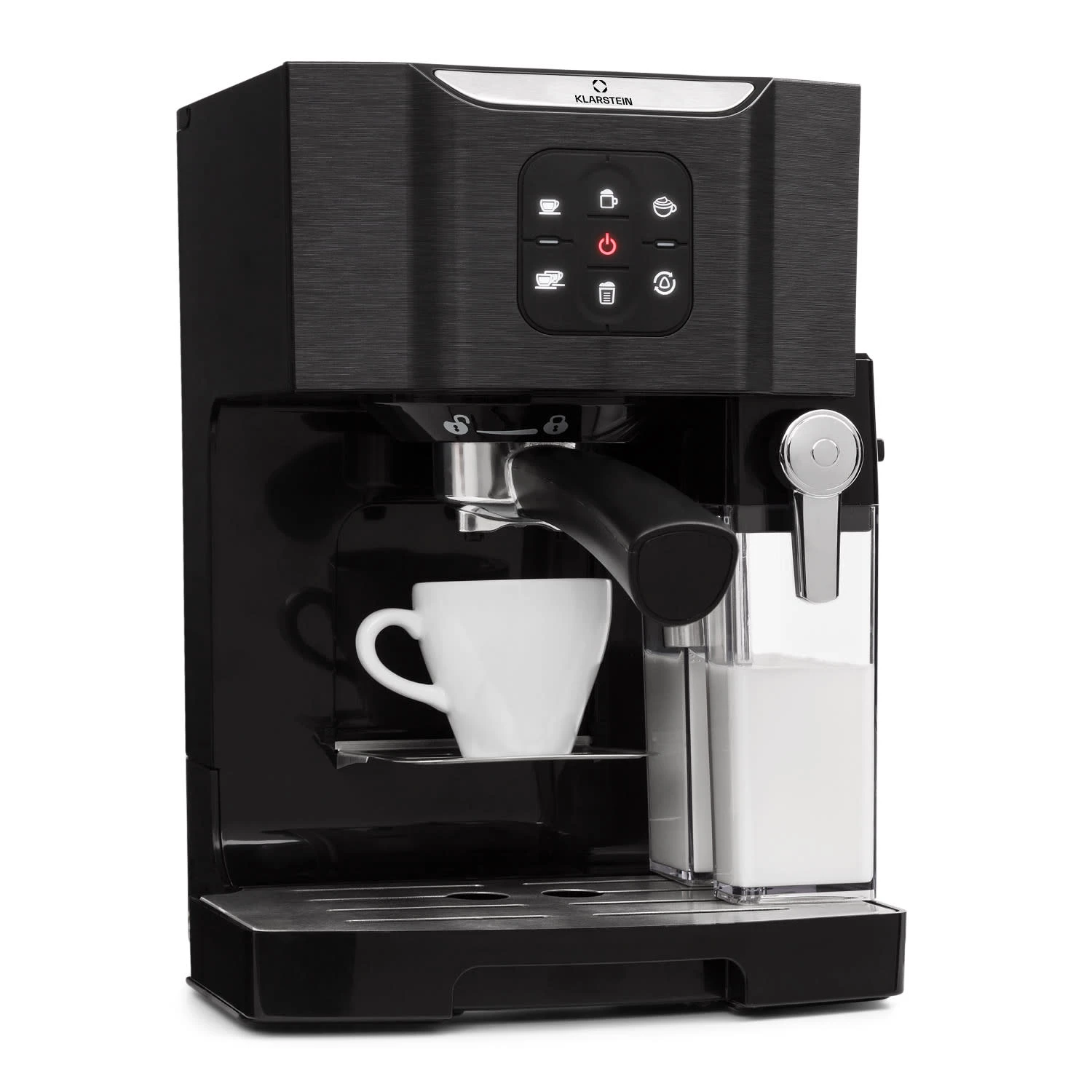 BellaVita Kaffeemaschine 3-in-1 1450 W 20 Bar Milchschäumer BellaVita Kaffeemaschine 3-in-1 1450 W 20 Bar Milchschäumer -Klarstein Verkaufs 10032807 yy 0001 titel title