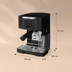 BellaVita Kaffeemaschine 3-in-1 1450 W 20 Bar Milchschäumer 5 BellaVita Kaffeemaschine 3-in-1 1450 W 20 Bar Milchschäumer -Klarstein Verkaufs 10032807 yy 0006 logo
