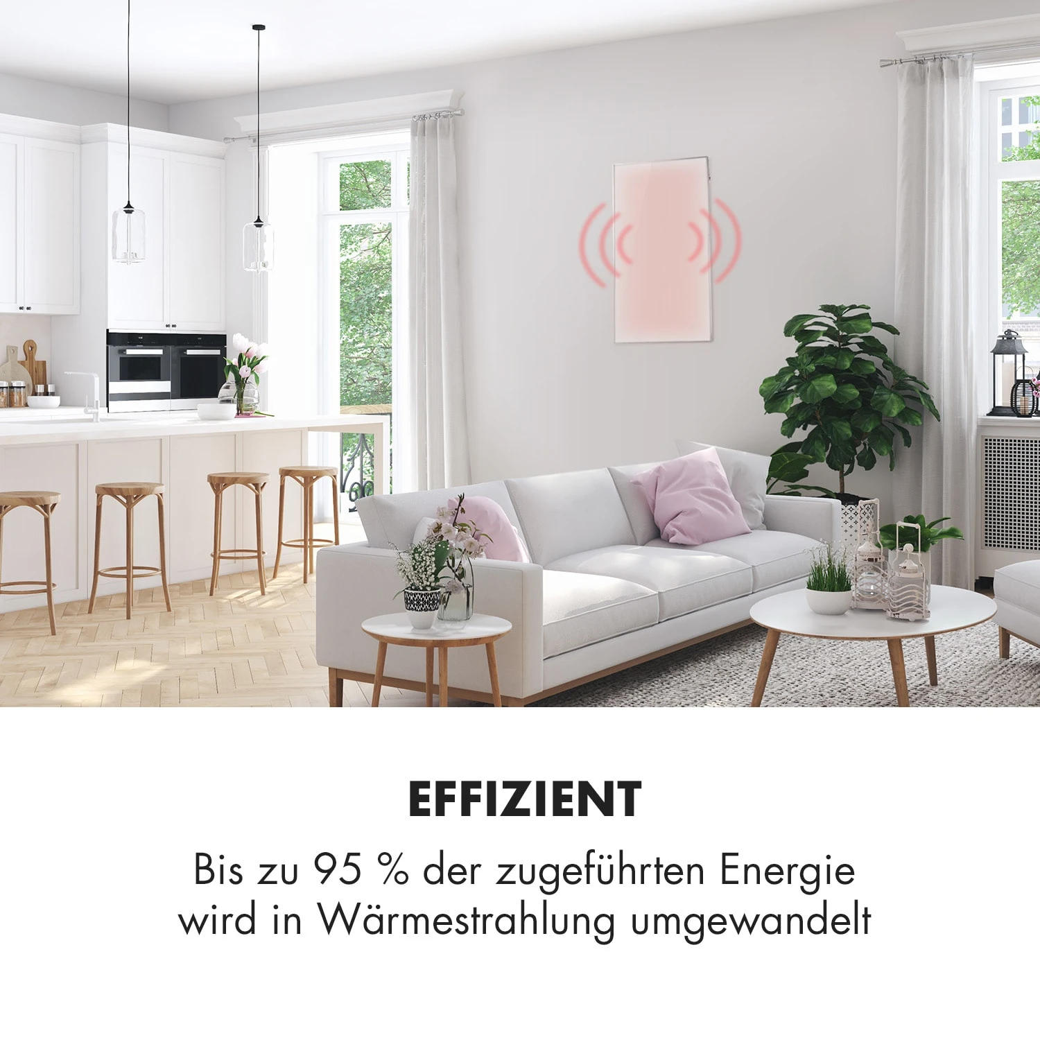 Wonderwall 45 Infrarot-Heizung 50x90cm 450W Wochentimer IP24 Wonderwall 45 Infrarot-Heizung 50x90cm 450W Wochentimer IP24 -Klarstein Verkaufs 10032811 de 0002 logo