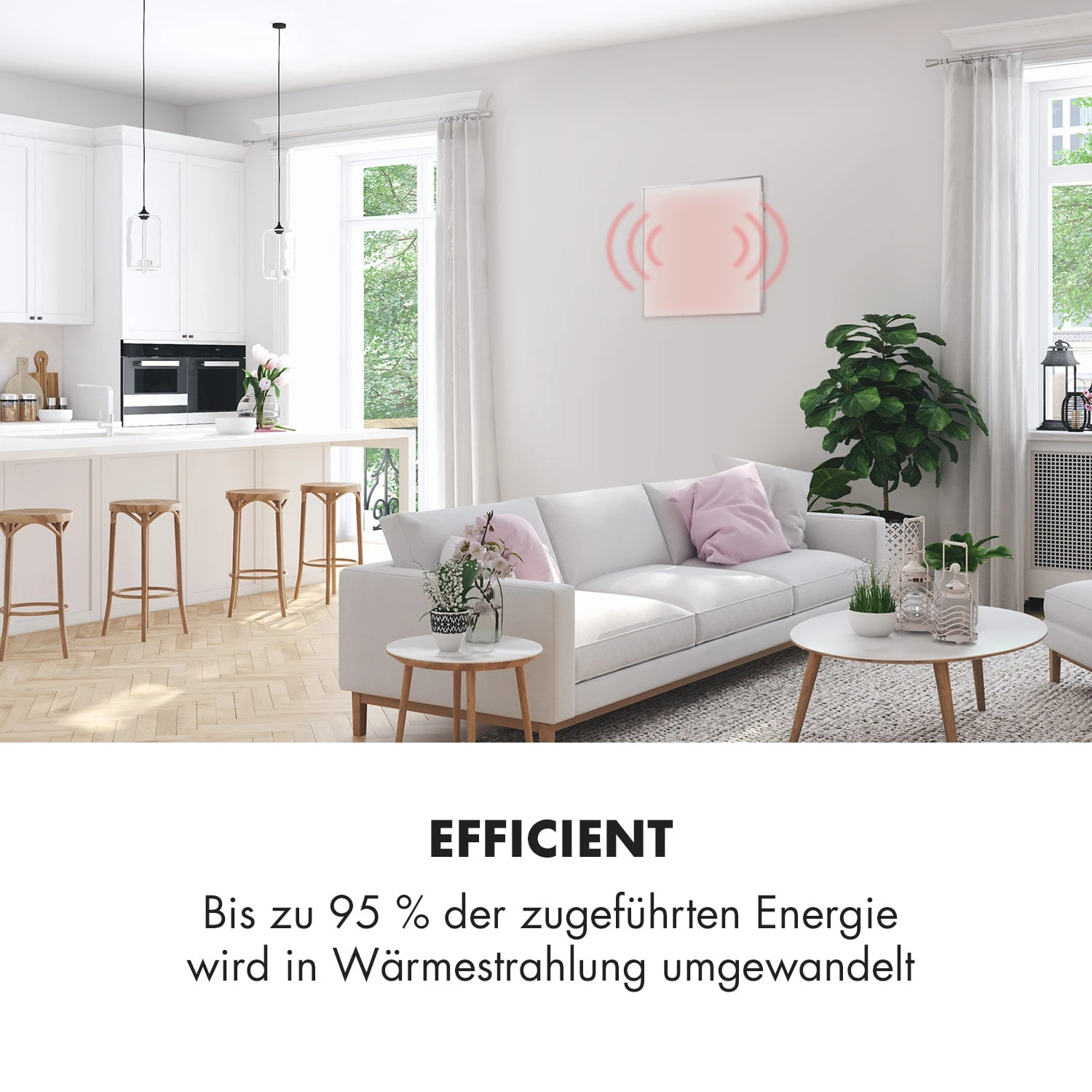 Wonderwall 36 Infrarot-Heizung 60x60cm 360W Wochentimer IP24 Wonderwall 36 Infrarot-Heizung 60x60cm 360W Wochentimer IP24 -Klarstein Verkaufs 10032812 de 0002 logo
