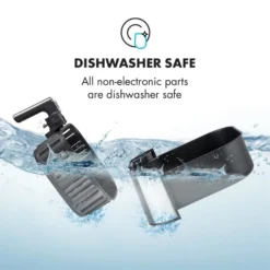 AeroVital Heißluftfritteuse 1700W 5,4 Liter Timer Edelstahl Silber -Klarstein Verkaufs 10032848 yy 0008 logo Klarstein AeroVital Heissluftfritteuse silber reedit