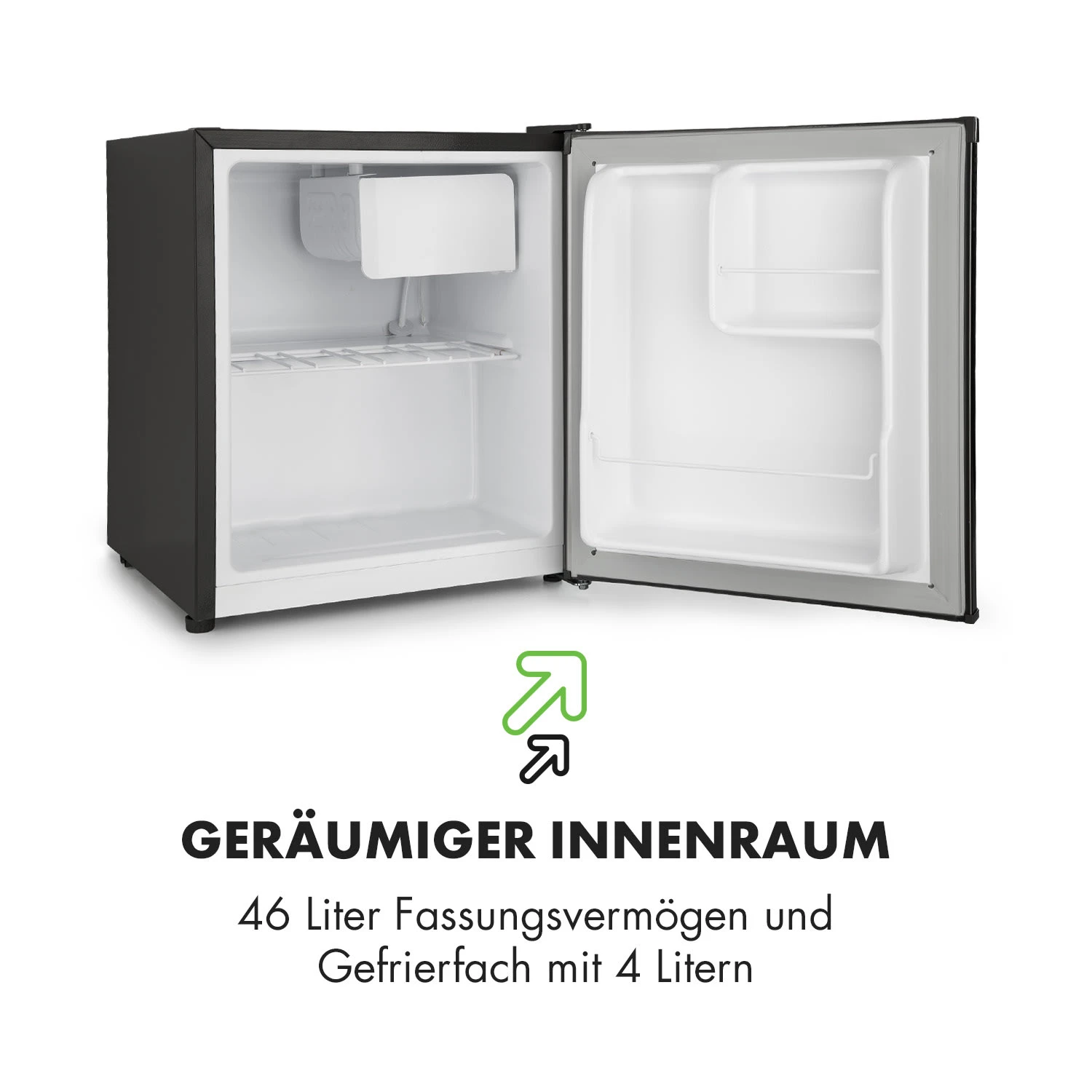 Snoopy Eco Mini-Kühlschrank mit Gefrierfach 41 Liter 39dB Snoopy Eco Mini-Kühlschrank Mit Gefrierfach 41 Liter 39dB -Klarstein Verkaufs 10032856 de 0003 logo