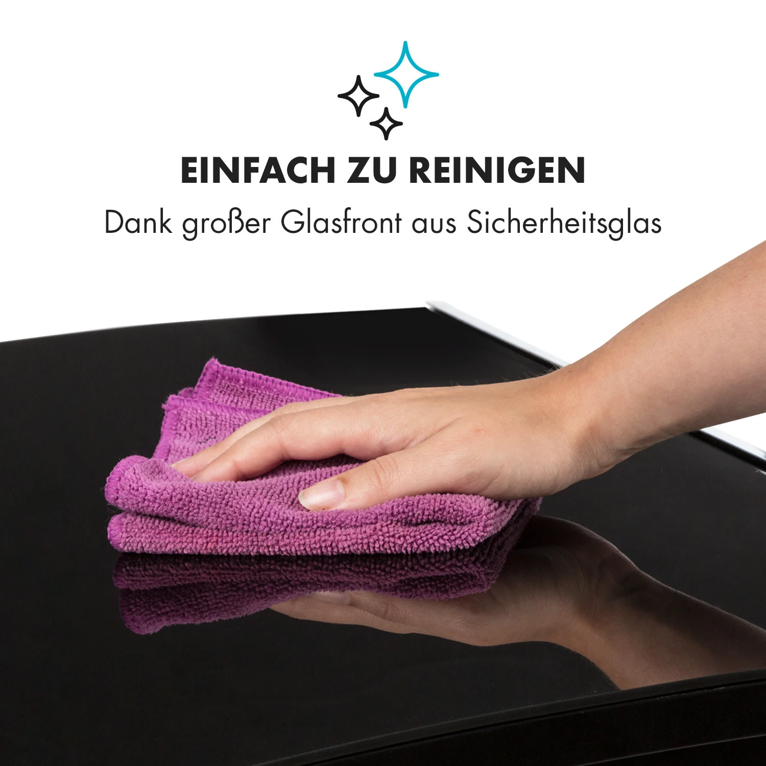 Gotland Glaskonvektor 600, 900 und 1500W Standgerät schwarz Gotland Glaskonvektor 600, 900 Und 1500W Standgerät Schwarz -Klarstein Verkaufs 10032867 de 0005 logo