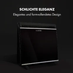 Gotland Glaskonvektor 600, 900 Und 1500W Standgerät Schwarz 5 Gotland Glaskonvektor 600, 900 Und 1500W Standgerät Schwarz -Klarstein Verkaufs 10032867 de 0007 logo