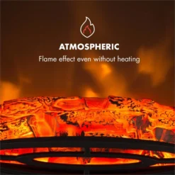 Meran Elektrischer Kamin 950/1850W 2-stufige Heizung Gusseisen-Stil 4 Meran Elektrischer Kamin 950/1850W 2-stufige Heizung Gusseisen-Stil -Klarstein Verkaufs 10032893 yy 0005 logo Klarstein Meran Elektrischer Kamin schwarz