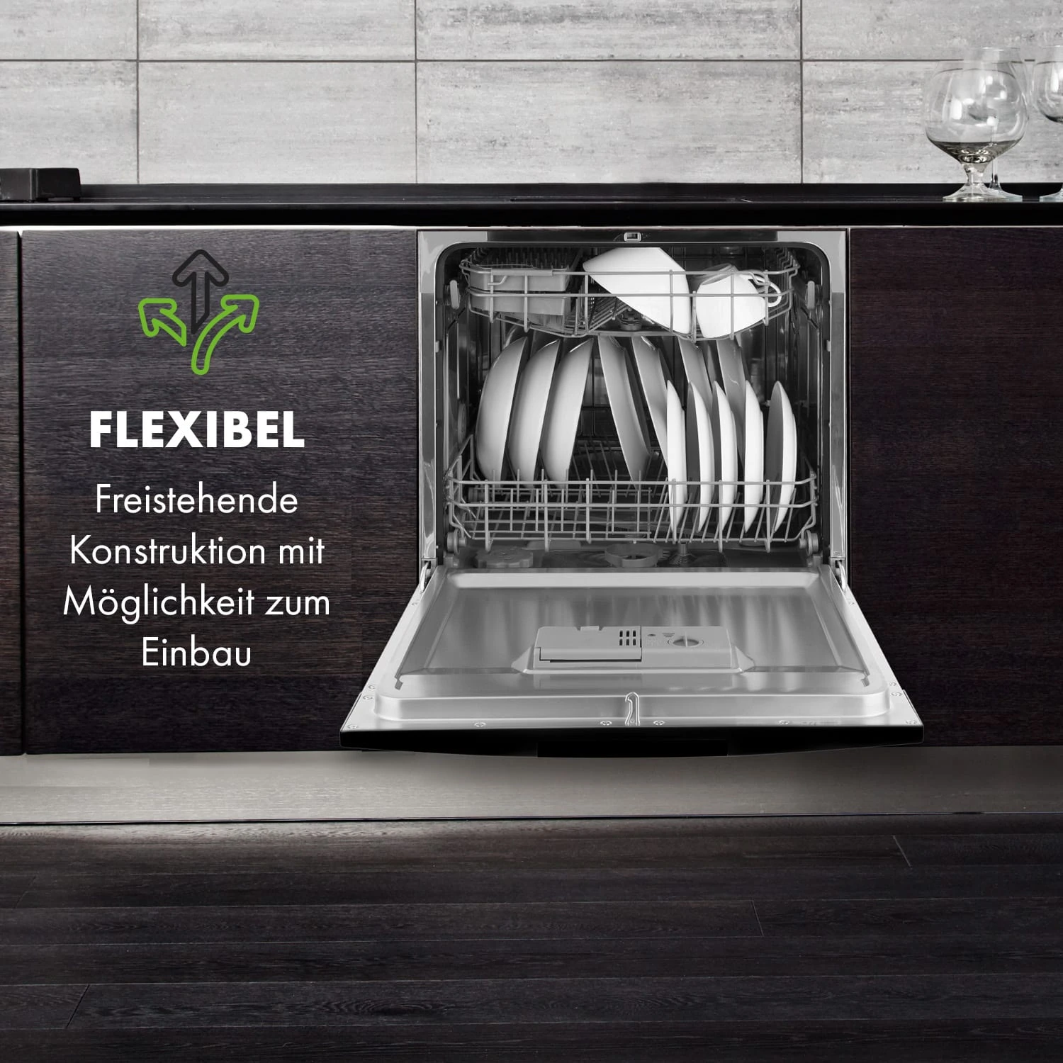 Amazonia 8 Neo Tischgeschirrspüler 8 Programme LED-Display Amazonia 8 Neo Tischgeschirrspüler 8 Programme LED-Display -Klarstein Verkaufs 10032913 de 0002 logo