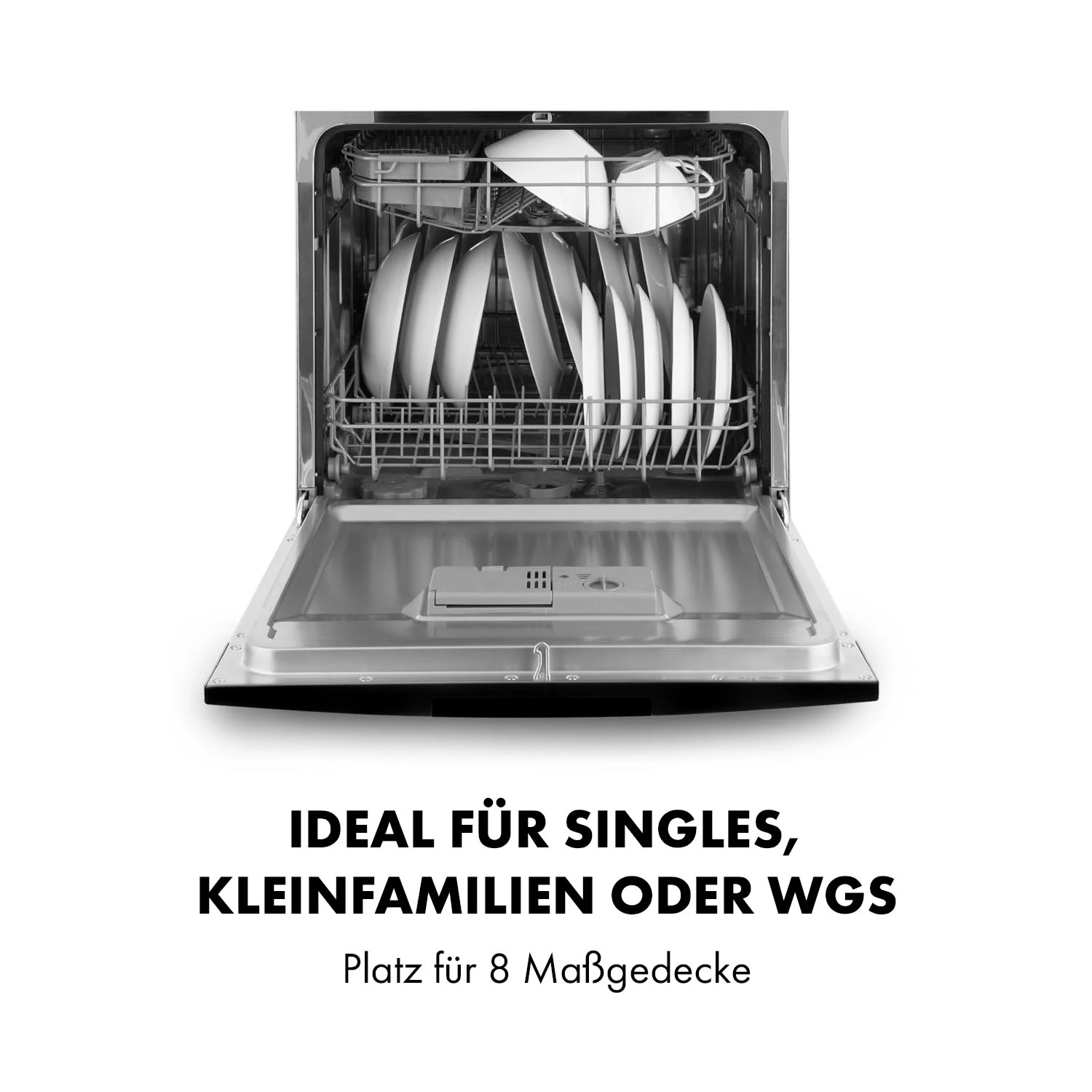 Amazonia 8 Neo Tischgeschirrspüler 8 Programme LED-Display Amazonia 8 Neo Tischgeschirrspüler 8 Programme LED-Display -Klarstein Verkaufs 10032913 de 0004 logo