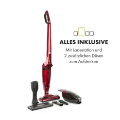 TurboHybrid Staubsauger Boden- Und Handstaubsauger Metallic-rot -Klarstein Verkaufs 10032944 de 0004 logo