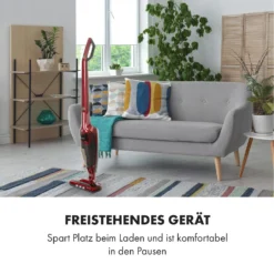 TurboHybrid Staubsauger Boden- Und Handstaubsauger Metallic-rot -Klarstein Verkaufs 10032944 de 0009 logo