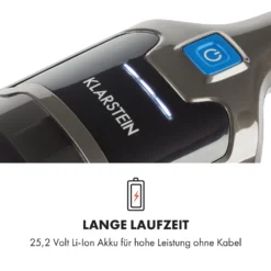 TurboHybrid Staubsauger Boden- Und Handstaubsauger Anthrazit/blau -Klarstein Verkaufs 10032945 de 0005 logo