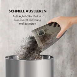 TurboHybrid Staubsauger Boden- Und Handstaubsauger Anthrazit/blau -Klarstein Verkaufs 10032945 de 0008 logo