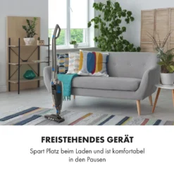 TurboHybrid Staubsauger Boden- Und Handstaubsauger Anthrazit/blau -Klarstein Verkaufs 10032945 de 0009 logo