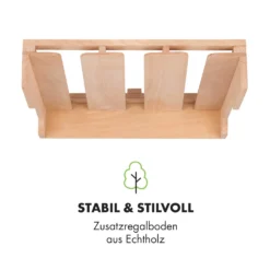 Barossa 77D Weinglas-Regal Zubehör Regalboden Für Weingläser Echtholz -Klarstein Verkaufs 10032964 de 0004 logo