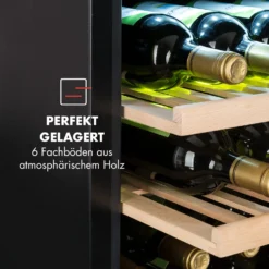 Vinsider 41 Built-in Duo Onyx Einbau-Weinkühlschrank 41 Fl 2 Zonen -Klarstein Verkaufs 10032966 de 0004 logo