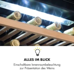 Vinsider 41 Built-in Duo Onyx Einbau-Weinkühlschrank 41 Fl 2 Zonen -Klarstein Verkaufs 10032966 de 0006 logo