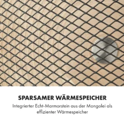 HeatPal Marble Blackline Infrarot-Heizung 1300W Wärmespeicher Marmor -Klarstein Verkaufs 10032993 de 0004 logo