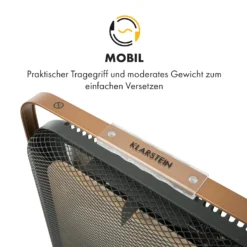 HeatPal Marble Blackline Infrarot-Heizung 1300W Wärmespeicher Marmor -Klarstein Verkaufs 10032993 de 0008 logo