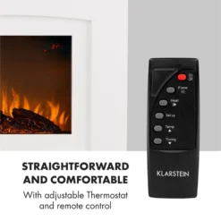 Aosta Light & Fire Elektrischer Kamin 1000/2000W Fernbedienung 2 Aosta Light & Fire Elektrischer Kamin 1000/2000W Fernbedienung -Klarstein Verkaufs 10033000 yy 0003 logo Klarstein Aosta Light Fire Elektrischer Kamin