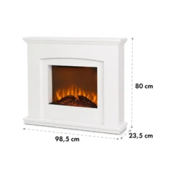 Aosta Light & Fire Elektrischer Kamin 1000/2000W Fernbedienung 7 Aosta Light & Fire Elektrischer Kamin 1000/2000W Fernbedienung -Klarstein Verkaufs 10033000 yy 0009 logo Klarstein Aosta Light Fire Elektrischer Kamin