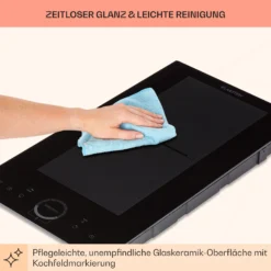 Delicatessa Slim Domino Induktionskochfeld 3500W Timer Schwarz -Klarstein Verkaufs 10033015 de 0008 usp