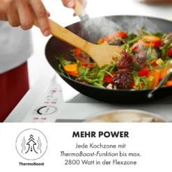 Delicatessa 60 Induktionskochfeld 4 Zonen 7000W Timer Weiß 6 Delicatessa 60 Induktionskochfeld 4 Zonen 7000W Timer Weiß -Klarstein Verkaufs 10033027 de 0007 logo