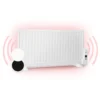 Wallander Ölradiator 1000W Thermostat Ölheizung Ultraflach Weiß