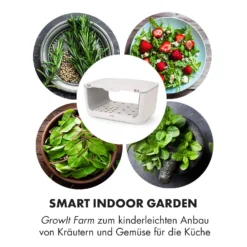 GrowIt Farm Smart Indoor Garden 28 Pflanzen 48W LED 8 Liter -Klarstein Verkaufs 10033115 de 0004 logo