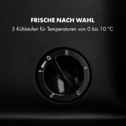 Beersafe M Kühlschrank 33 Liter 2 Böden Panoramaglastür Edelstahl -Klarstein Verkaufs 10033119 de 0006 logo