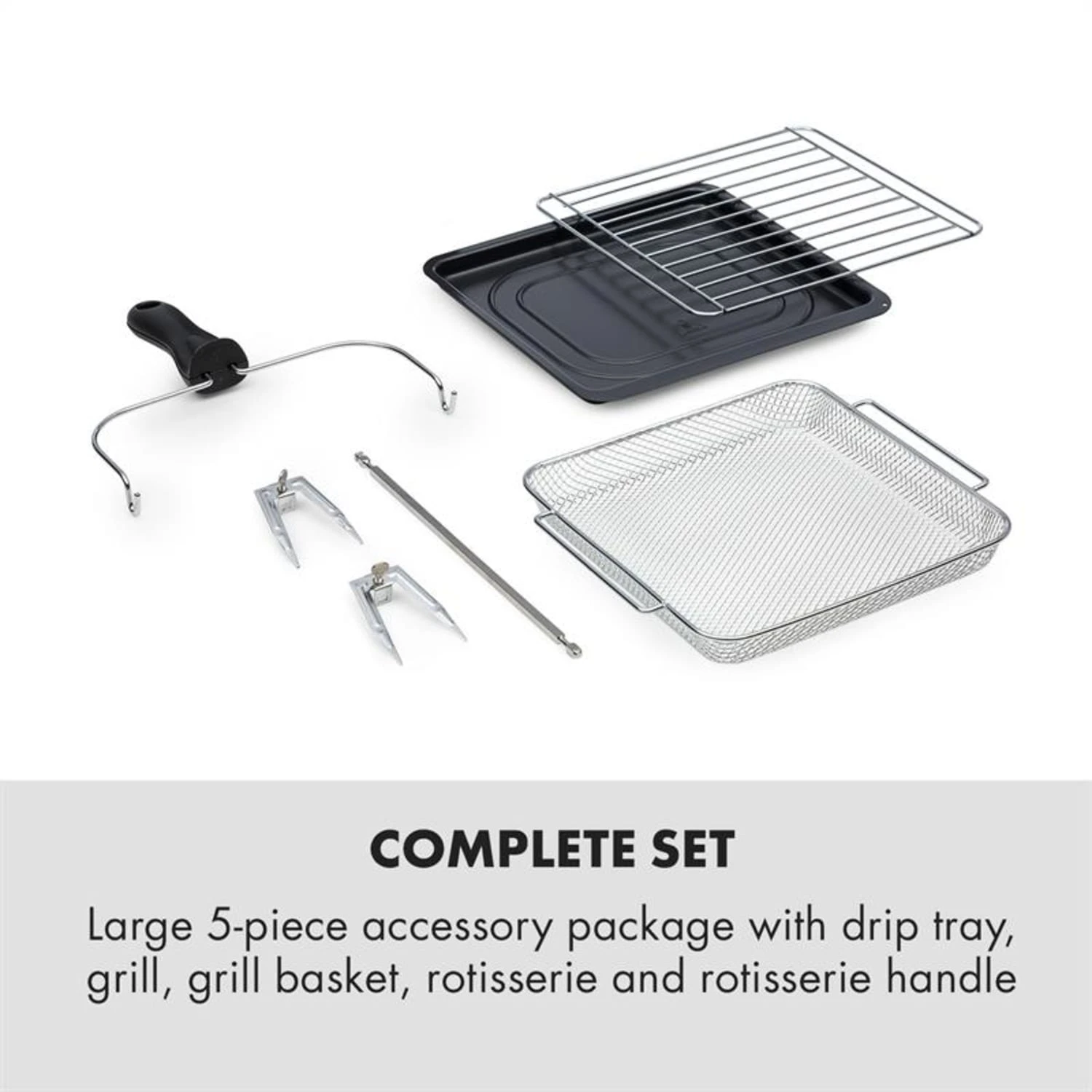 AeroVital Cube Heißluftfritteuse 1600W 12l Timer 16 Programme Schwarz -Klarstein Verkaufs 10033248 yy 0008 logo Klarstein AeroVital Cube Heissluftfritteuse schwarz reedit v3