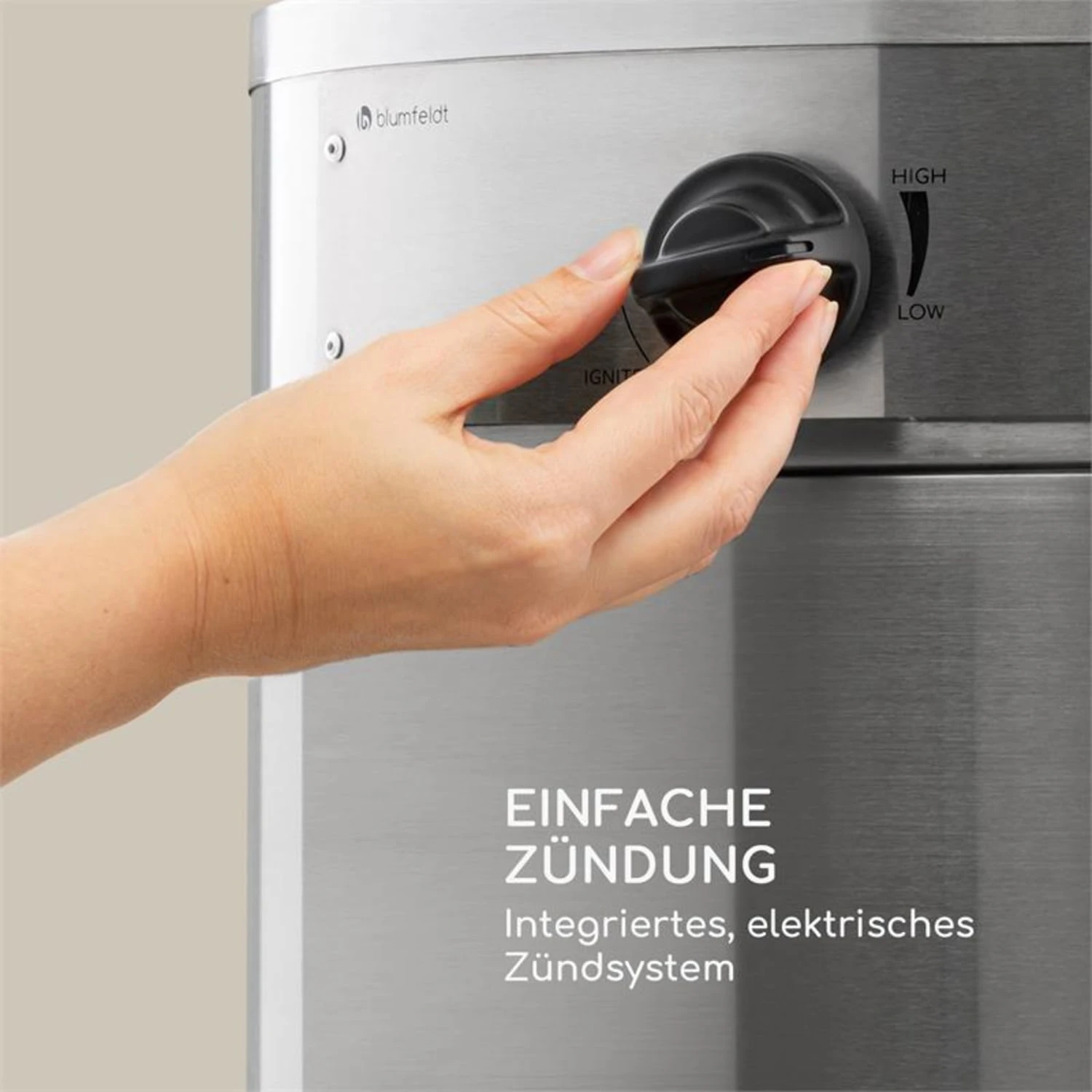 Goldflame Deluxe Terrassenheizstrahler 36.000BTU/11kW mobil Edelstahl Goldflame Deluxe Terrassenheizstrahler 36.000BTU/11kW Mobil Edelstahl -Klarstein Verkaufs