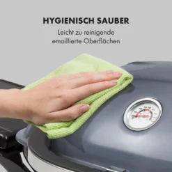 Parforce Duo Gasgrill 2 Brenner 4,4kW 15000BTU 300°C Grau -Klarstein Verkaufs 10033297 de 0006 logo