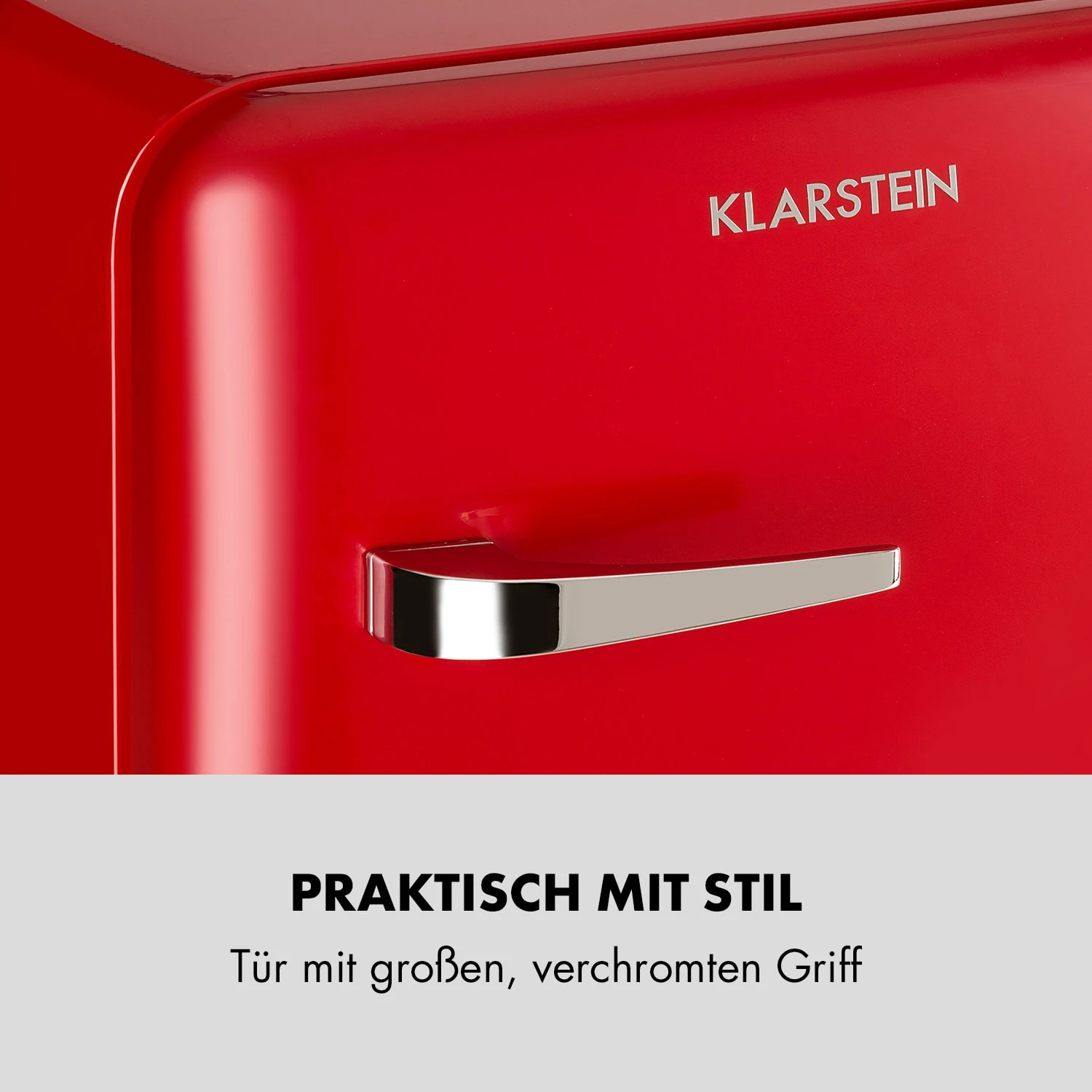 Audrey Mini Retro-Kühlschrank 48l 2 Ebenen Audrey Mini Retro-Kühlschrank 48l 2 Ebenen -Klarstein Verkaufs 10033345 de 0004 logo