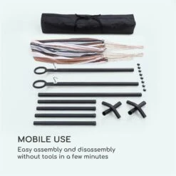 Sri Lanka Swing Hängematte Stahlrahmen 160 Kg Max. Gestreift -Klarstein Verkaufs 10033371 yy 0007 logo Blumfeldt Sri Lanka Swing Haengematte gestreift