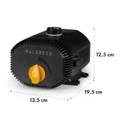 Nemesis T90 Teichpumpe 90W Leistung 4 M Förderhöhe 6200l/h Durchsatz -Klarstein Verkaufs 10033389 yy 0008 logo Waldbeck Nemesis T90 Teichpumpe 90W