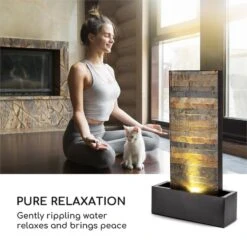 Raincastle Gartenbrunnen 12 LEDs 8W IPX8 Indoor & Outdoor -Klarstein Verkaufs 10033428 yy 0002 logo Blumfeldt Raincastle Gartenbrunnen 12 LEDs