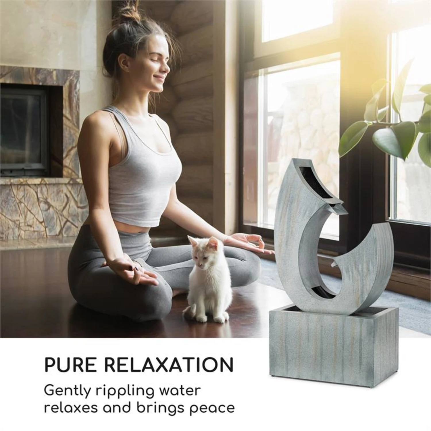 Trumpet Flow Gartenbrunnen 8W verzinktes Metall LEDs Indoor & outdoor Trumpet Flow Gartenbrunnen 8W Verzinktes Metall LEDs Indoor & Outdoor -Klarstein Verkaufs 10033430 yy 0002 logo Blumfeldt Trumpet Flow Gartenbrunnen