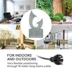 Trumpet Flow Gartenbrunnen 8W Verzinktes Metall LEDs Indoor & Outdoor 2 Trumpet Flow Gartenbrunnen 8W Verzinktes Metall LEDs Indoor & Outdoor -Klarstein Verkaufs 10033430 yy 0003 logo Blumfeldt Trumpet Flow Gartenbrunnen