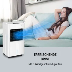 Freeze Me 3-in-1 Luftkühler 75W 400m³/h 8 Ltr Fernbedienung Mobil -Klarstein Verkaufs 10033432 de 0006 logo
