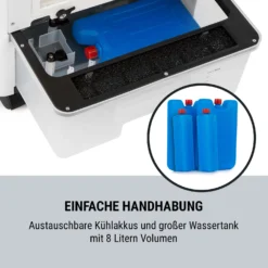 Freeze Me 3-in-1 Luftkühler 75W 400m³/h 8 Ltr Fernbedienung Mobil -Klarstein Verkaufs 10033432 de 0007 logo