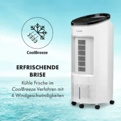 IceWind Plus 4-in-1 Luftkühler 330 M³/h Oszillation Fernbedienung -Klarstein Verkaufs 10033433 de 0004 logo