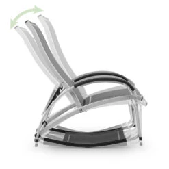 Beverly Wood Sonnenliege Schaukelstuhl Aluminium Grau -Klarstein Verkaufs 10033454 uk 0008 logo