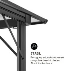 Pantheon Solid Sky Pavillon Mit Dach 3x3m Polycarbonat Aluminium 4 Pantheon Solid Sky Pavillon Mit Dach 3x3m Polycarbonat Aluminium -Klarstein Verkaufs 10033455 de 0005 logo