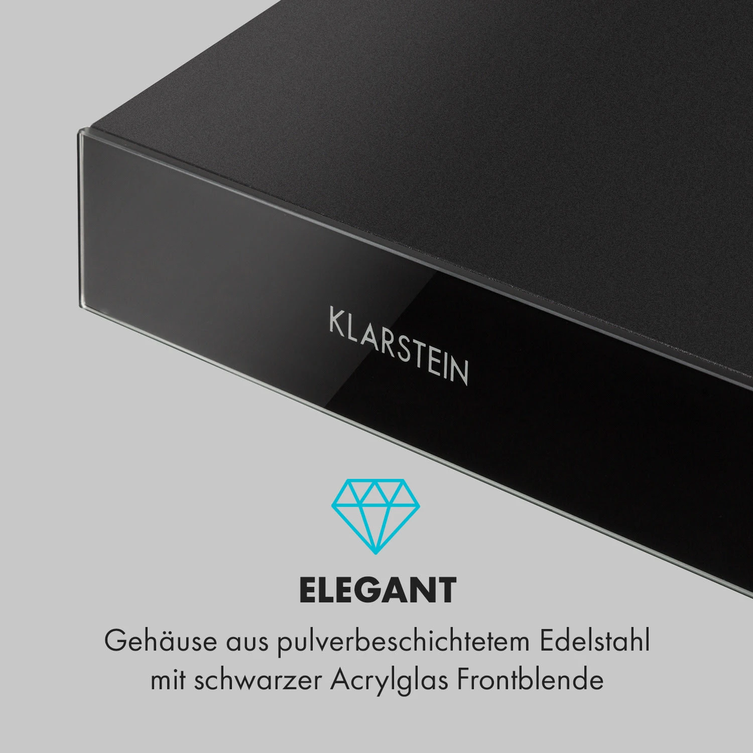 Contempo Neo Unterbau-Abzugshaube 60cm 175m³/h Edelstahl LED Acryl Contempo Neo Unterbau-Abzugshaube 60cm 175m³/h Edelstahl LED Acryl -Klarstein Verkaufs 10033471 de 0007 logo