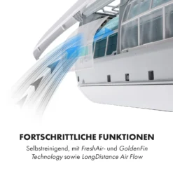 Windwaker Split-Klimaanlage 9.000 BTU/2,7 KW Luftdurchsatz 600m³/h 3 Windwaker Split-Klimaanlage 9.000 BTU/2,7 KW Luftdurchsatz 600m³/h -Klarstein Verkaufs 10033482 de 0004 logo